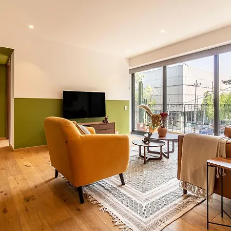 Ferienwohnung Casa Taman By Kukun Mexiko-Stadt Exterior foto